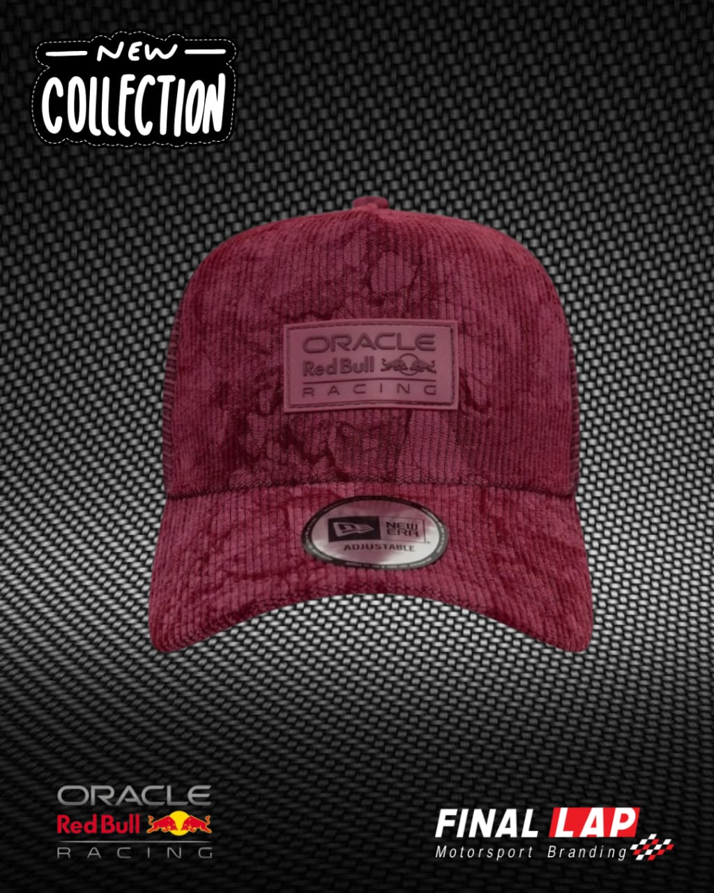 Oracle Red Bull Racing Corduroy Cap